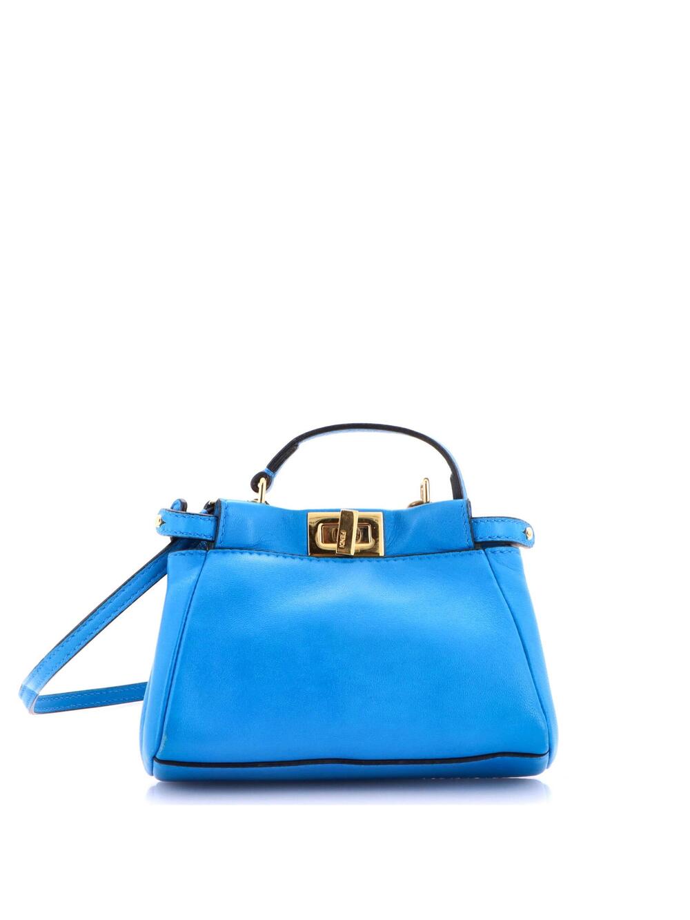 Fendi Peekaboo Bag Leather Micro #356733F81B